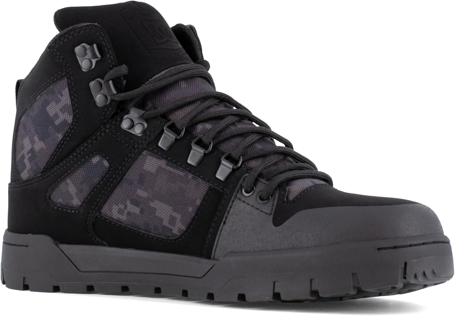 

Мужские ботинки DC Shoes Pure Work черный камуфляж с композитным носком