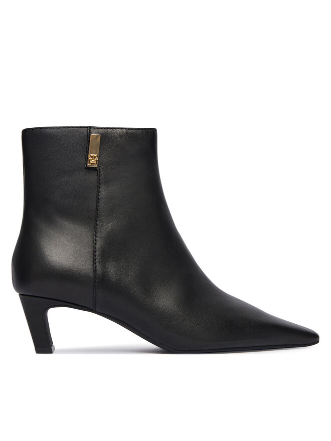 Ботильоны Th Square Toe Kitten Bootie FW0FW08768 Tommy Hilfiger, черный