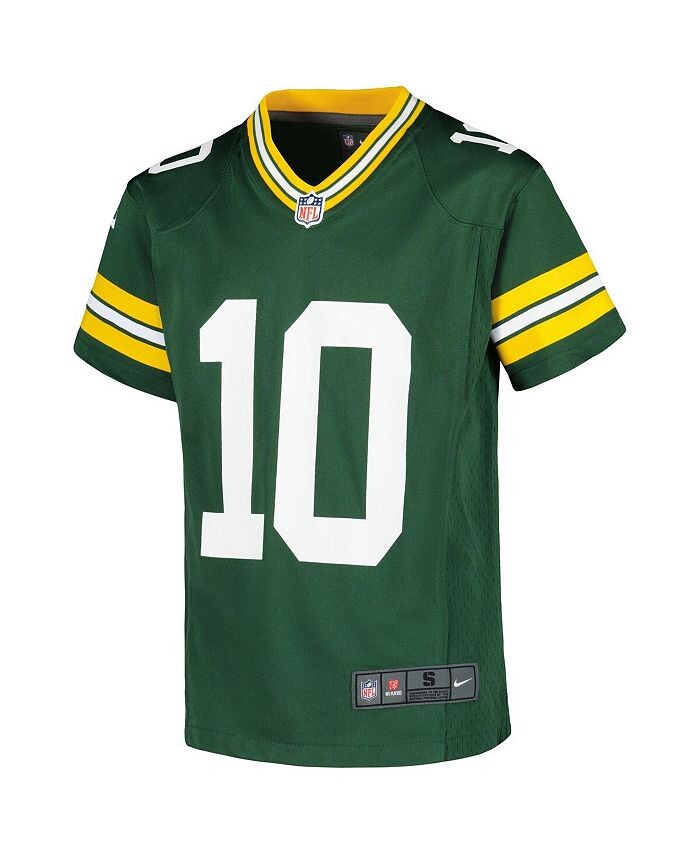 Игровая майка Big Boys Jordan Love Green Green Bay Packers Nike, зеленый — фото 3