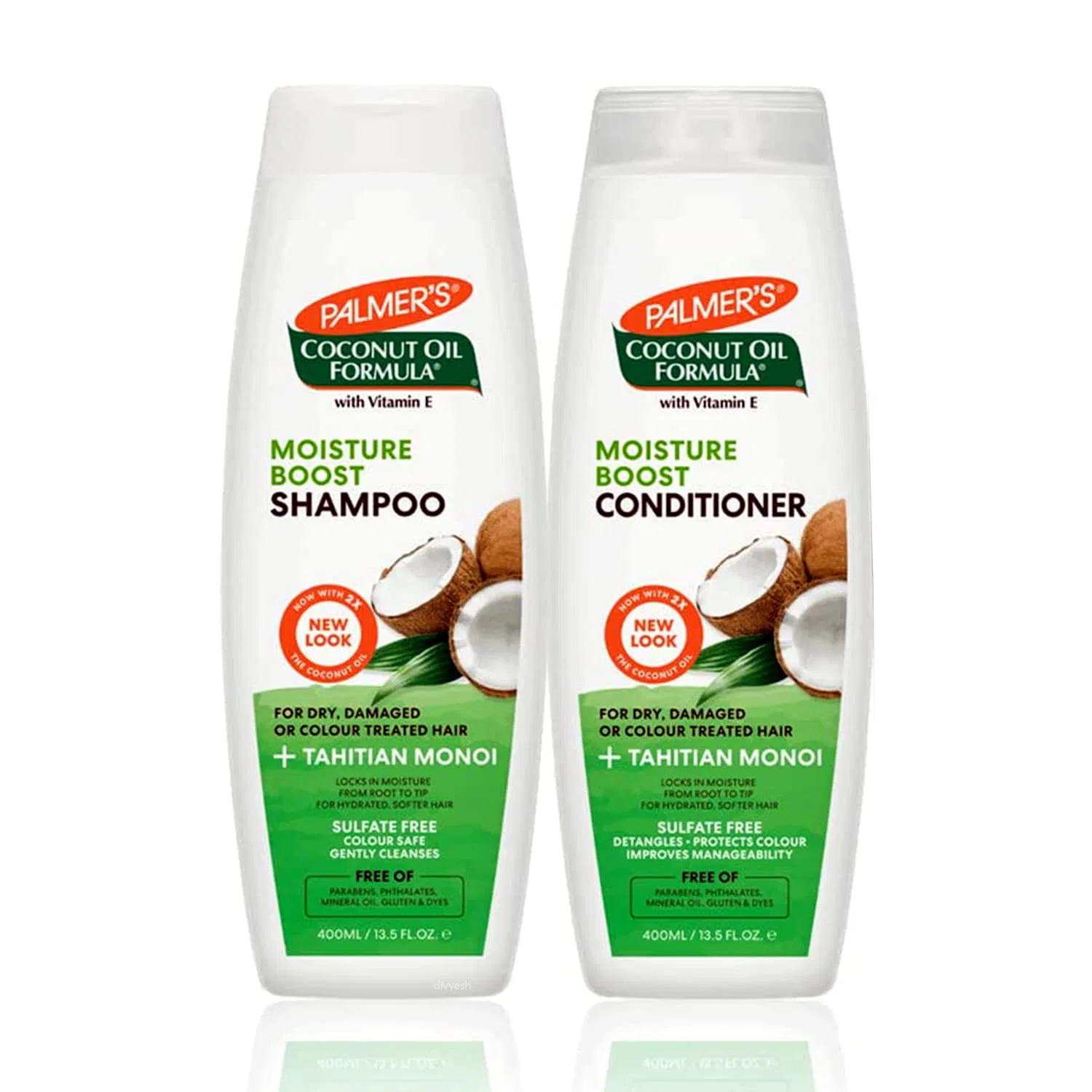 Кондиционирующий шампунь и восстанавливающий бальзам Palmer's Coconut Oil Formula Palmer'S