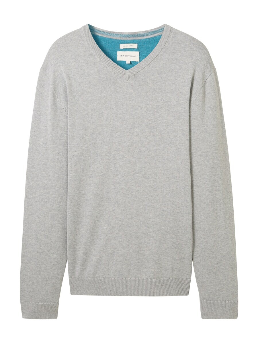 

Свитер TOM TAILOR Sweater, светло-серый