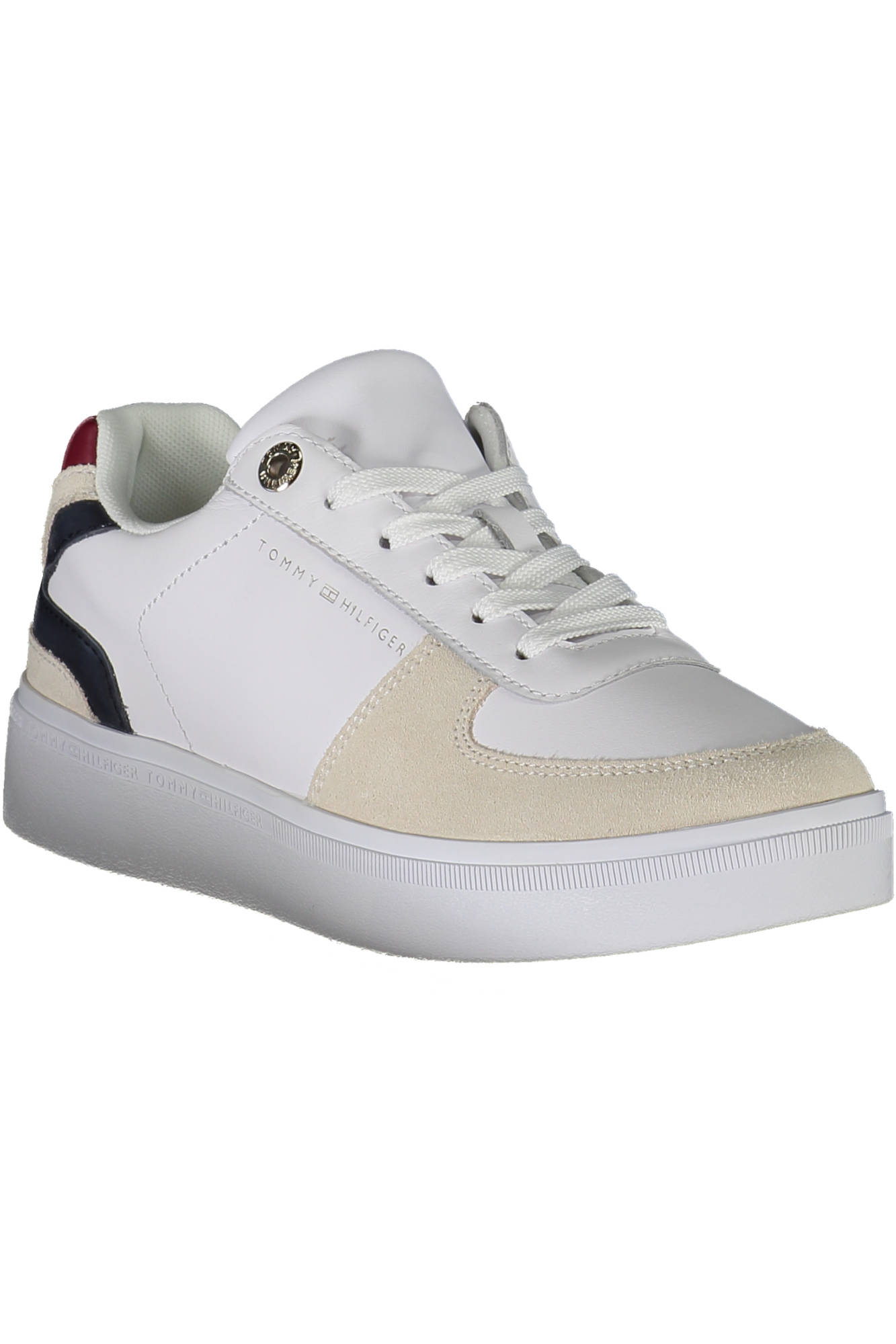 Кроссовки женские спортивные Tommy Hilfiger, белый / бежевый — фото 2