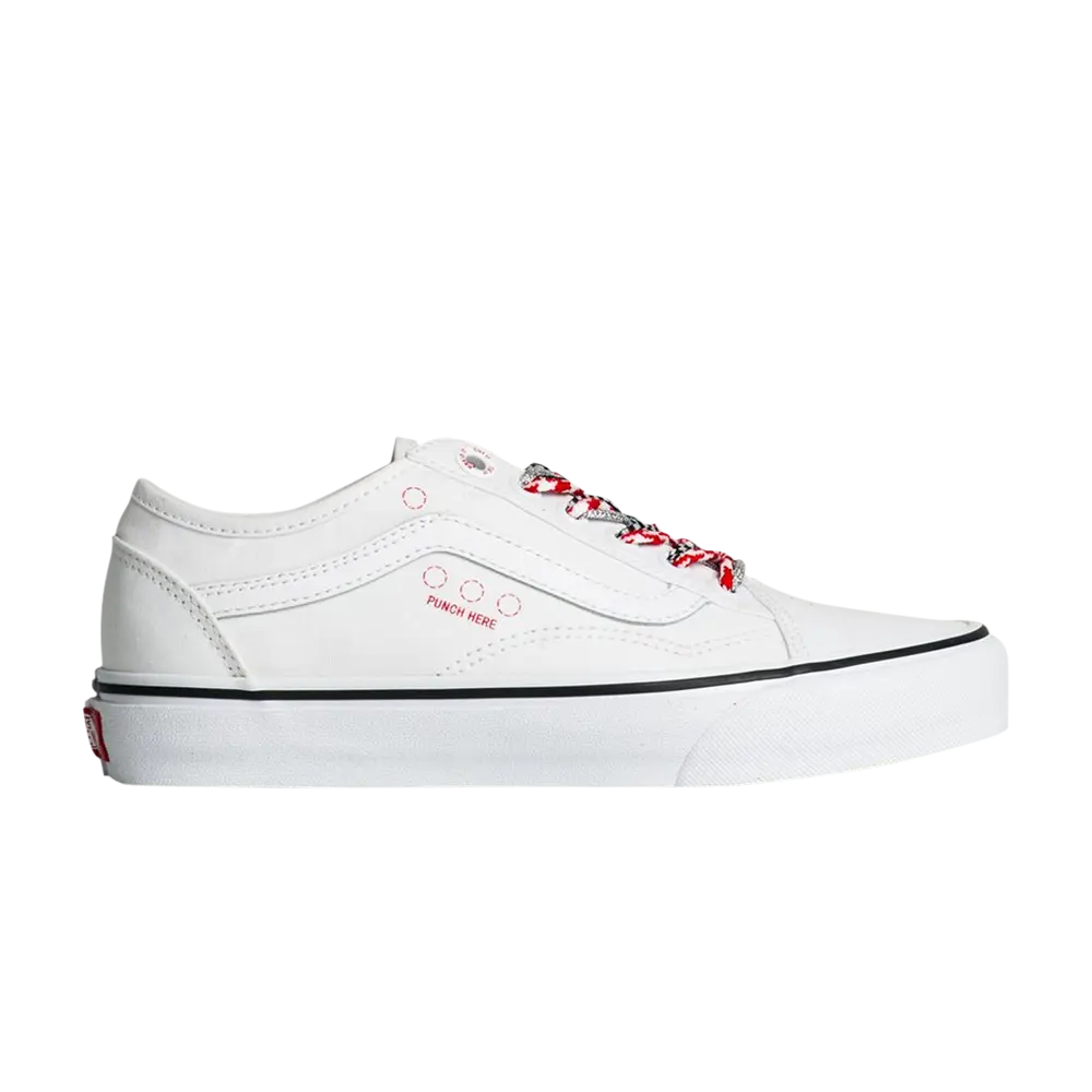 

Кроссовки Old Skool Tapered Vans, белый