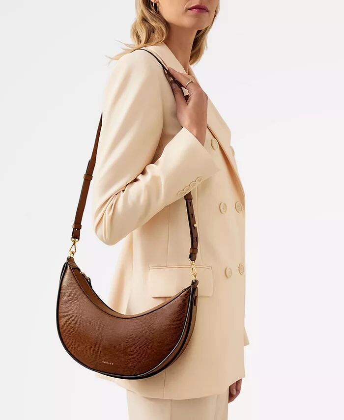 

Сумка через плечо Kensal Small Zip Top Radley London, коричневый