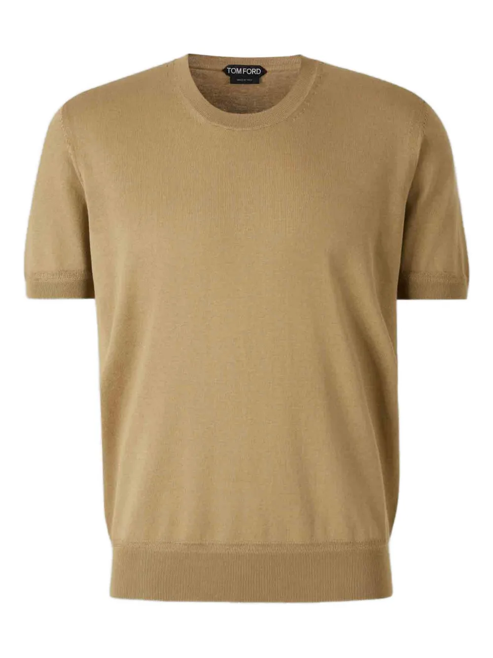 

Роскошная футболка с круглым вырезом Tom Ford, бежевый
