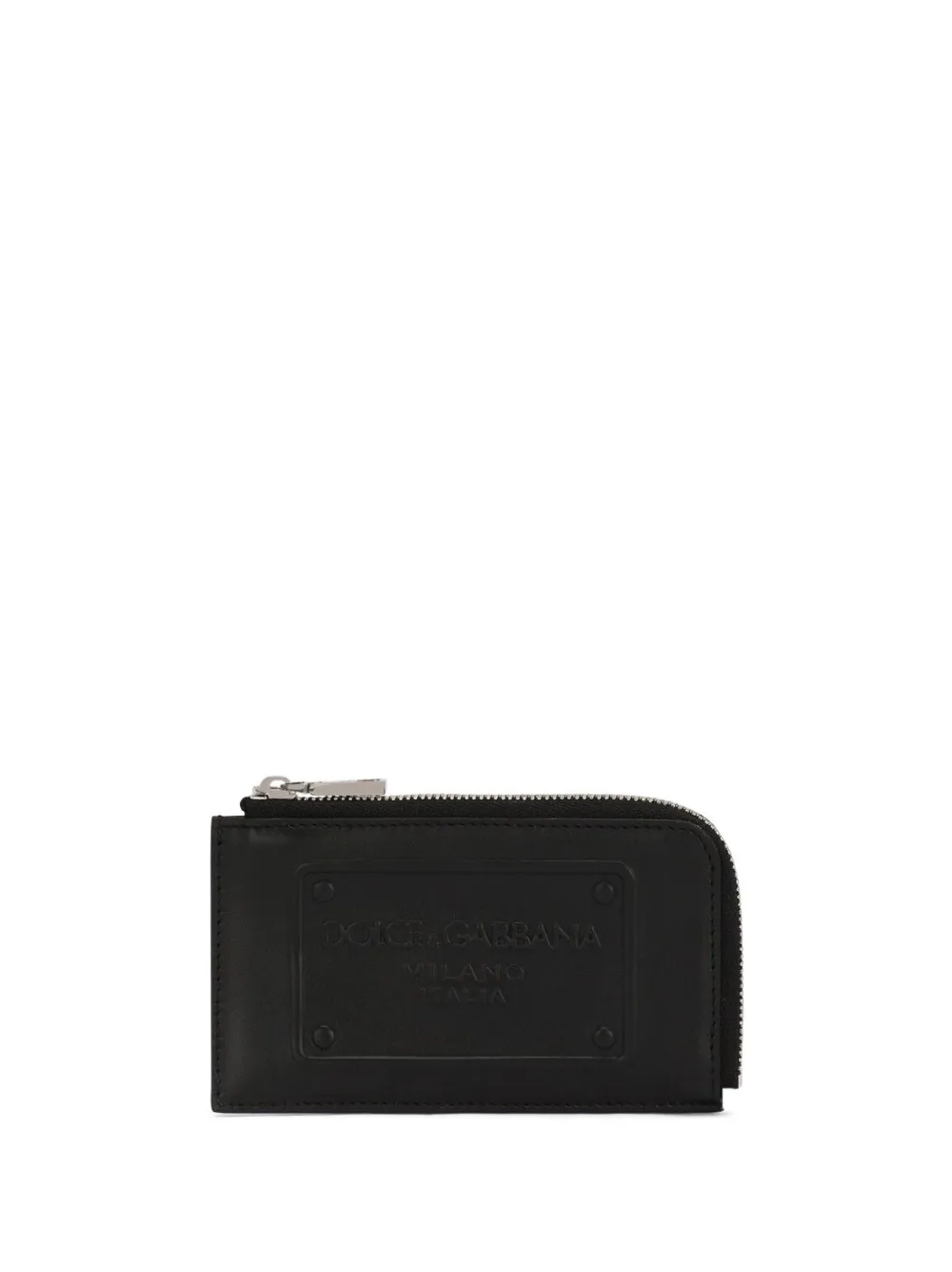 

Кошелек с тисненым логотипом DOLCE & GABBANA, черный