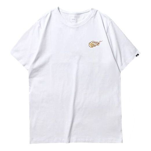 

Футболка men's artist printed round neck tee white Vans, белый