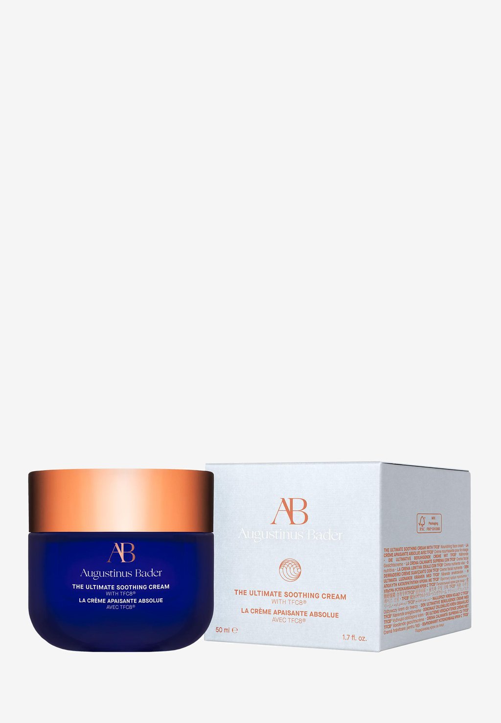 

Дневной крем The Ultimate Soothing Cream Augustinus Bader, белый