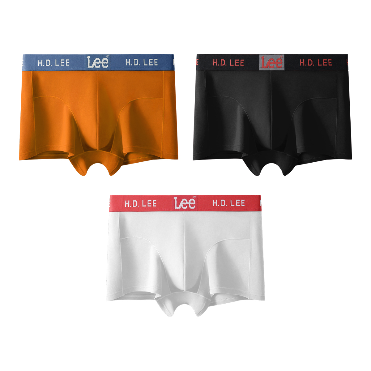 

Подарочный набор мужского белья Combo Set Lee, 3 Pack (оранжевый+черный+белый)