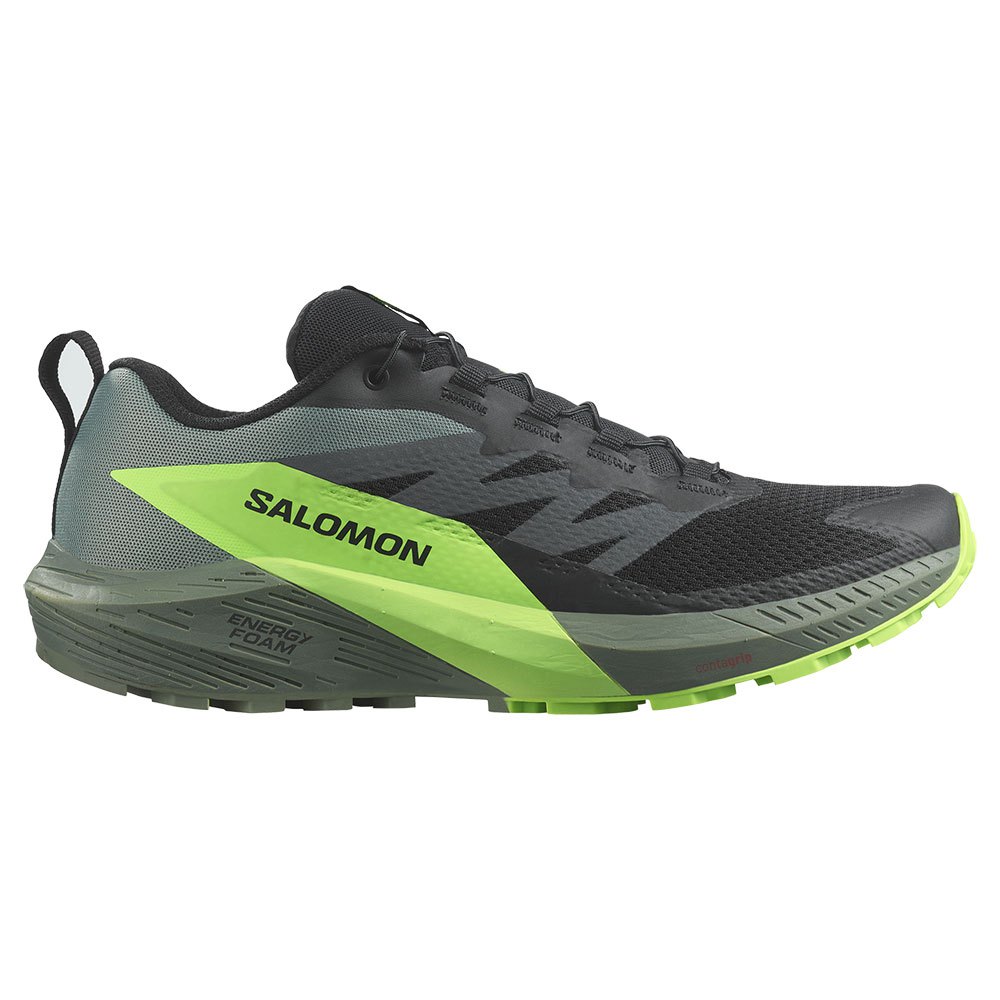 

Кроссовки Salomon Sense Ride 5 Trail, черный, Черный;серый, Кроссовки Salomon Sense Ride 5 Trail, черный