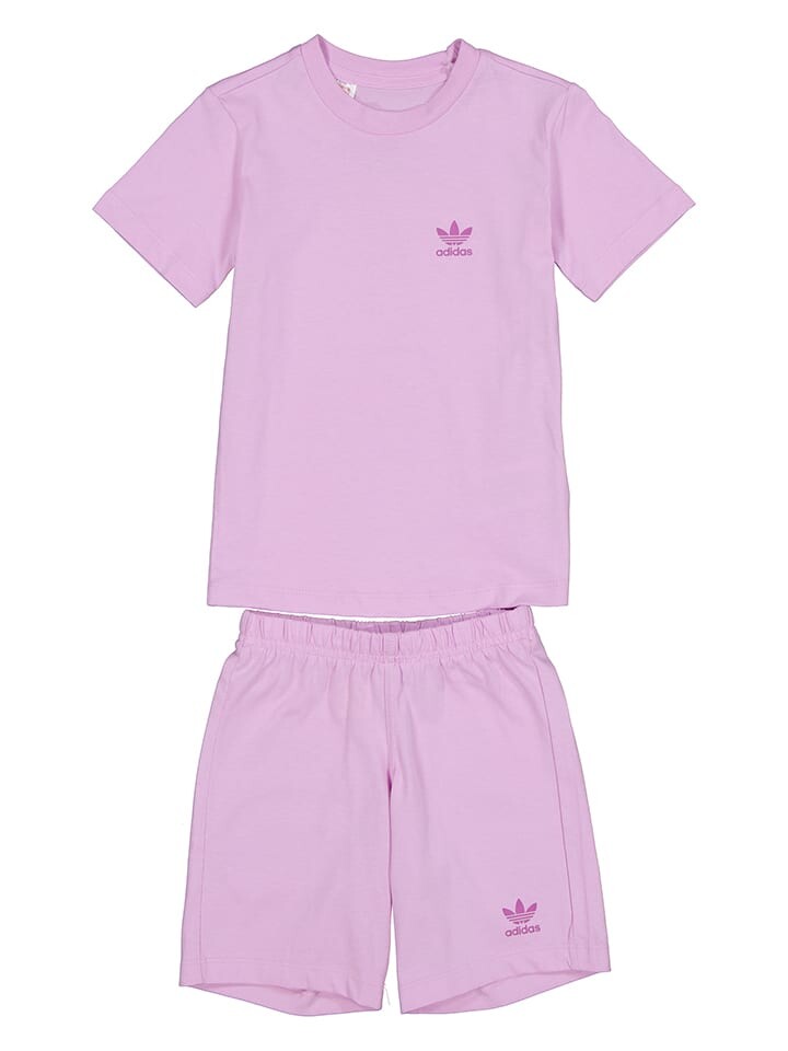 

Футболка adidas 2tlg Outfit, фиолетовый