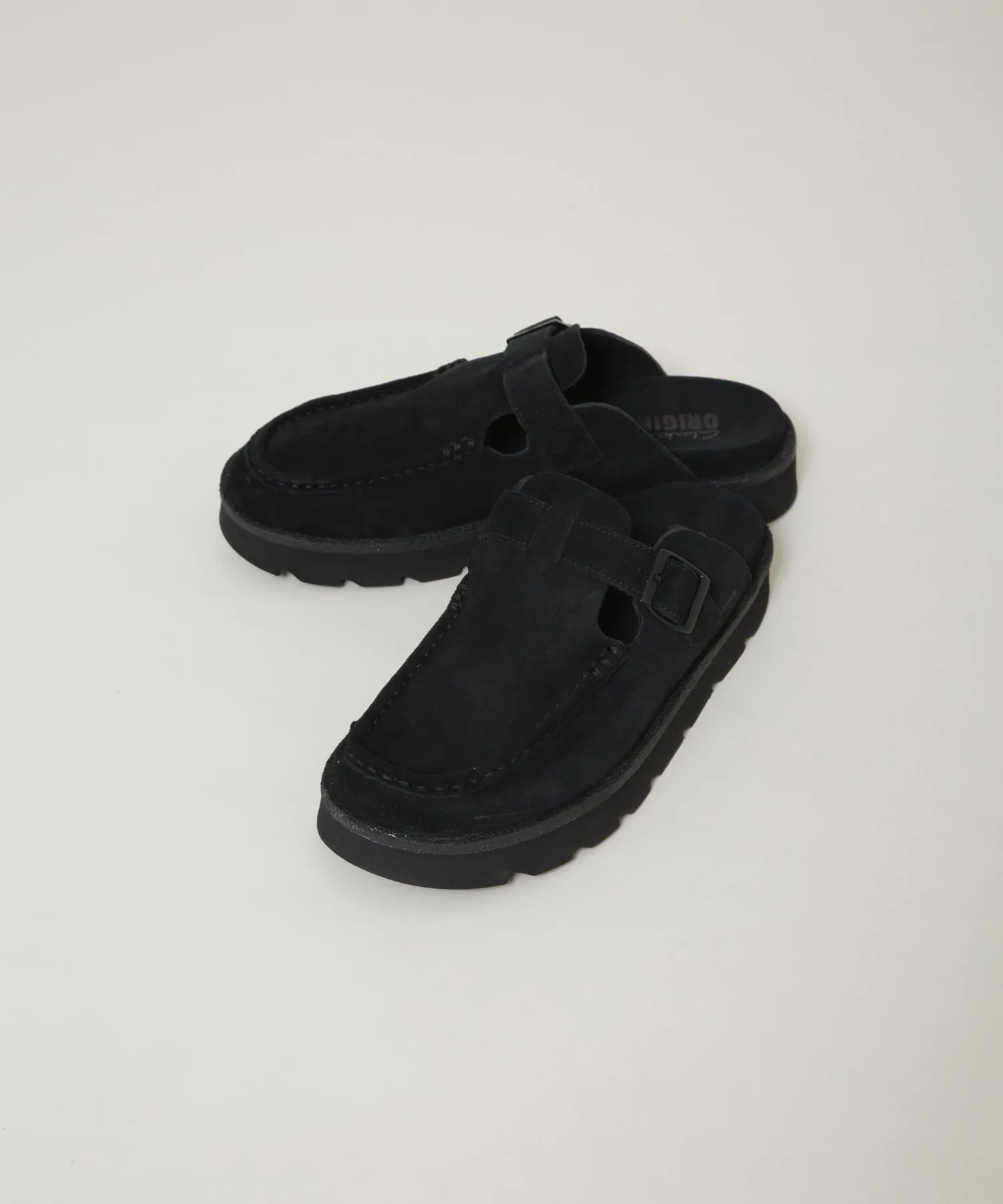 Мужские мюли Clarks Meare Mocc из замши