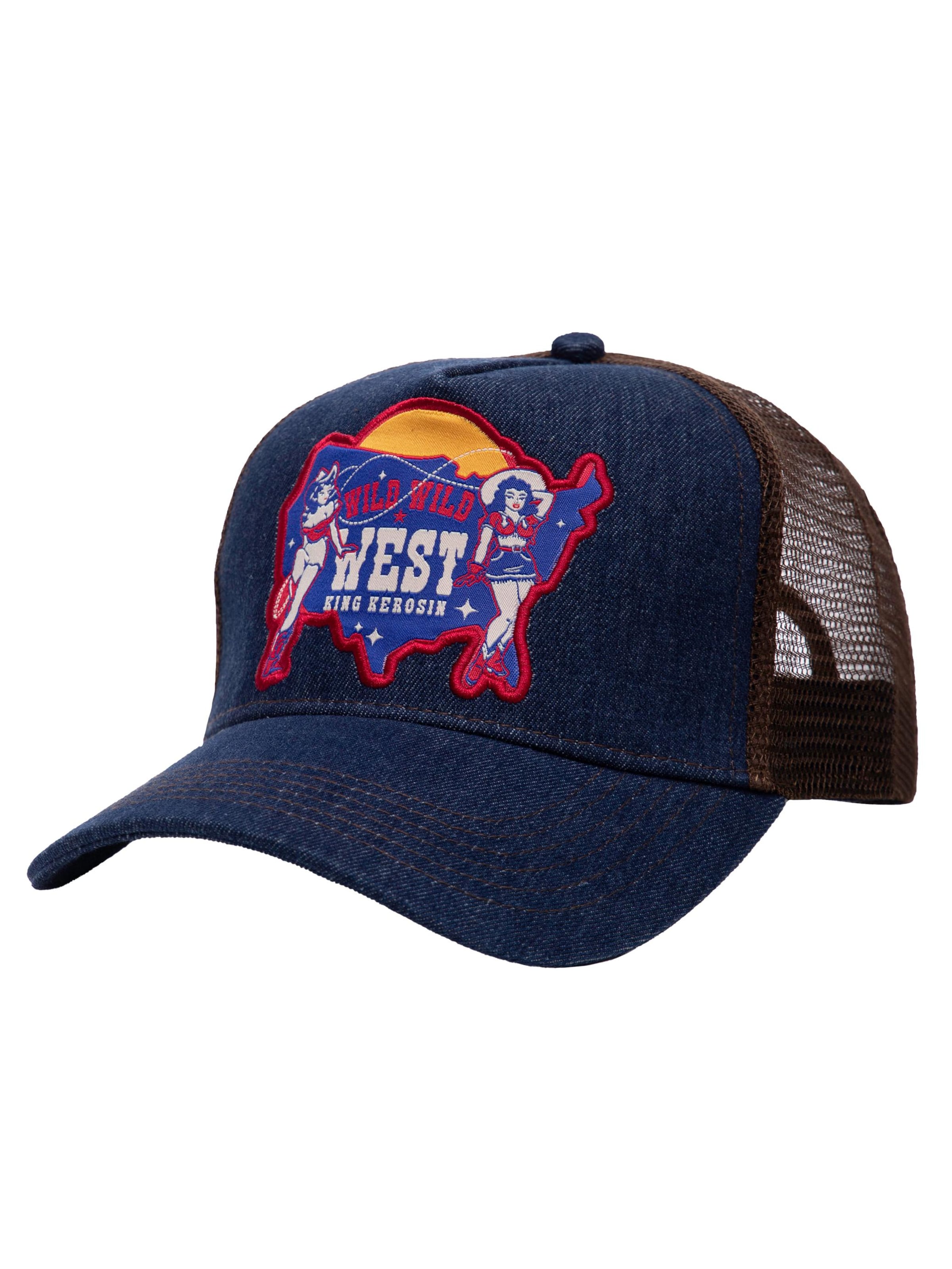 

King Kerosin Кепка 'Wild Wild West' в синем цвете