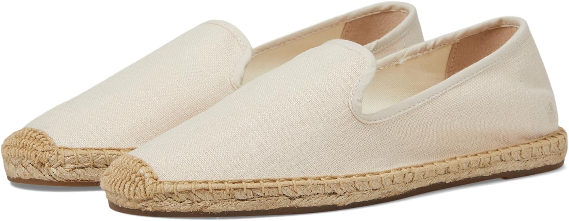 

Лоферы Soludos Smoking Slipper Espadrille, цвет Tonal Ivory