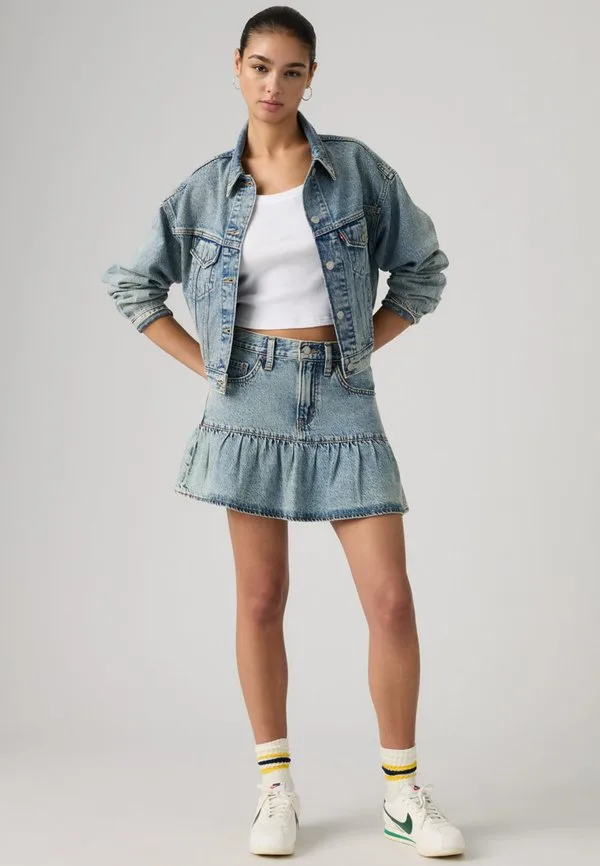 Юбка с оборками, юбка а-силуэта Levi'S, Today'S Trip Skirt — фото 2
