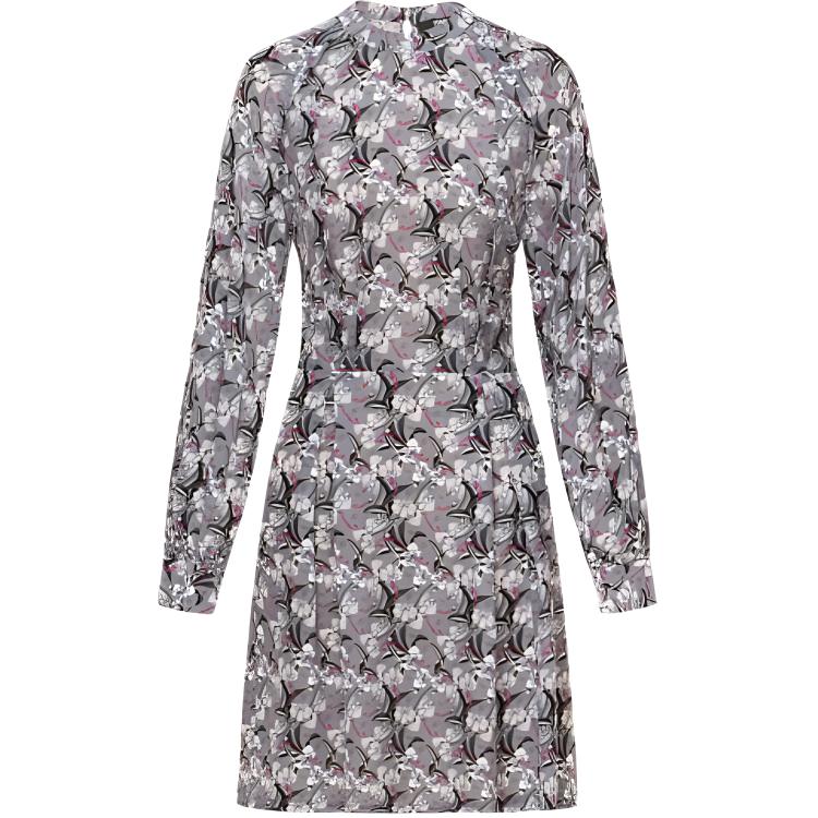 

KARL LAGERFELD / Karl Lagerfeld Jeans KARL LAGERFELD Женское платье с длинным рукавом фиолетовое