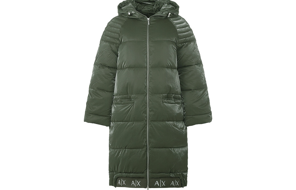 

ARMANI EXCHANGE Женская стеганая куртка, цвет Dark Green, Зеленый, ARMANI EXCHANGE Женская стеганая куртка, цвет Dark Green
