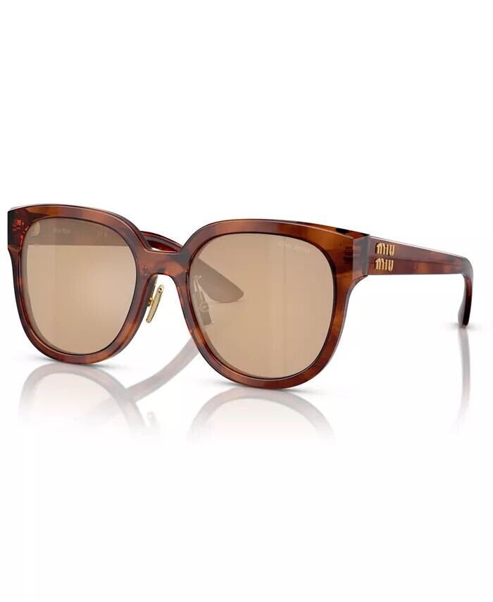

Женские солнцезащитные очки MU 01ZS MIU MIU, коричневый