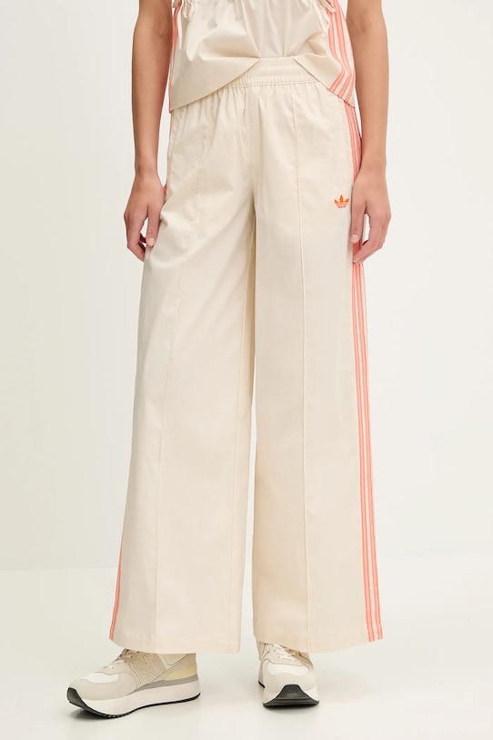 

Широкие брюки Wideleg Pant Adidas Originals, бежевый