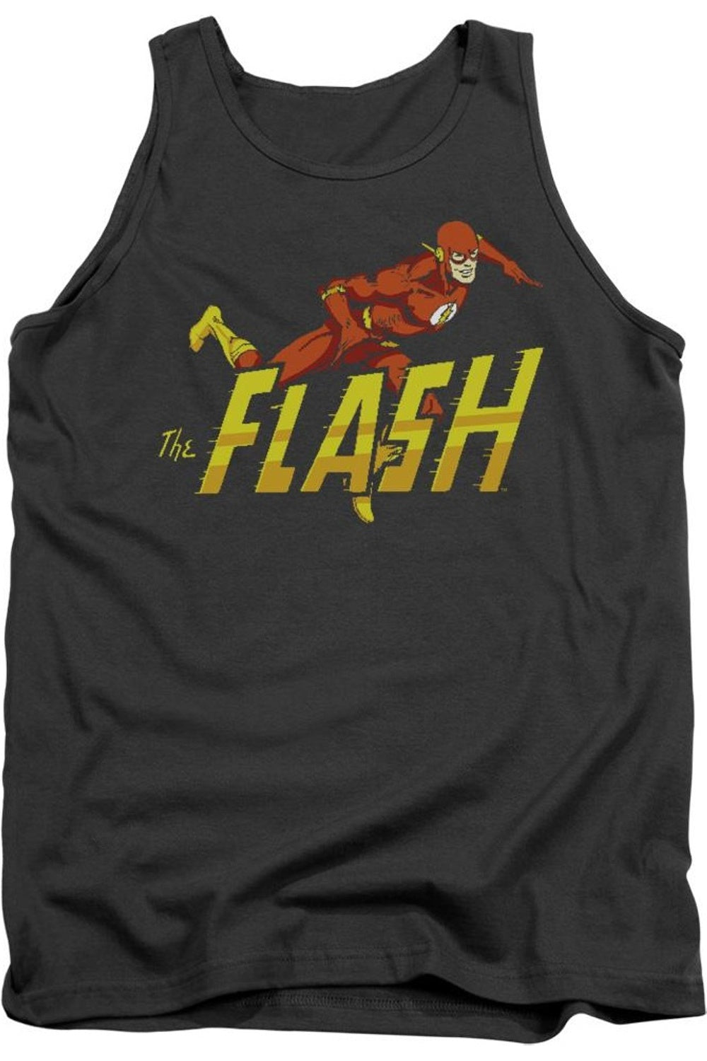 

DC Comics Flash 8 Bit Flash взрослая майка Gildan, черный