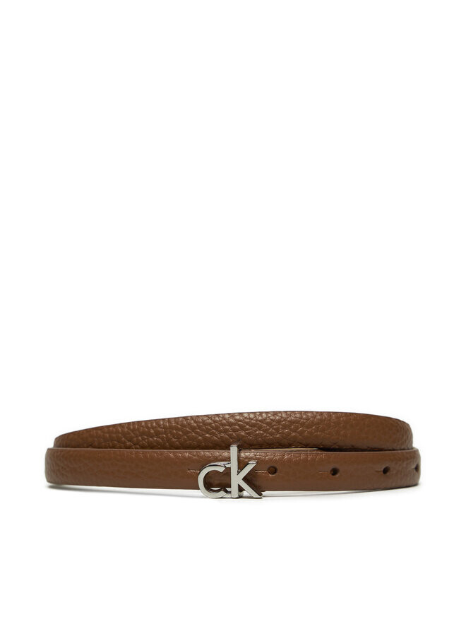

Ремень Calvin Klein Ck Thin Belt 1.5cm Pebble K60K612858, коричневый