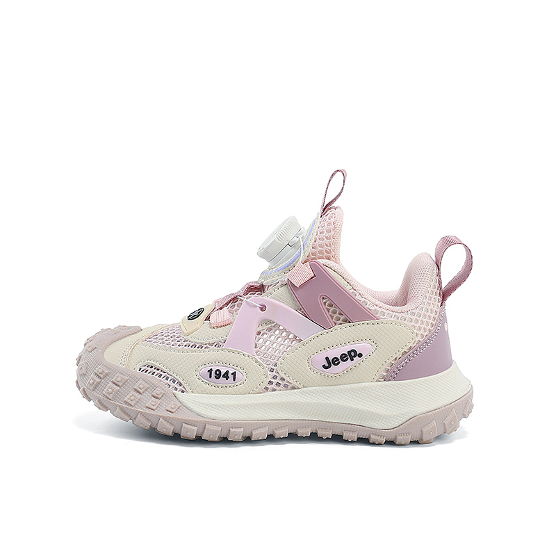 

Детские кроссовки для бега Jeep, розовый/фиолетовый (unlined mesh)