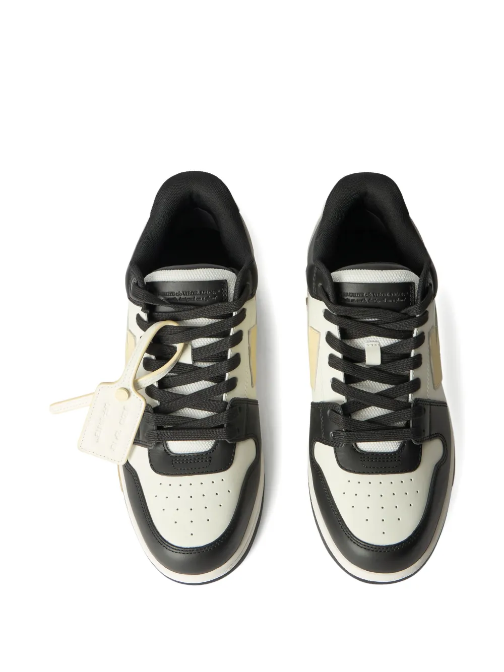 Кроссовки на шнуровке с фиксирующим задником Off-White, черный — фото 3