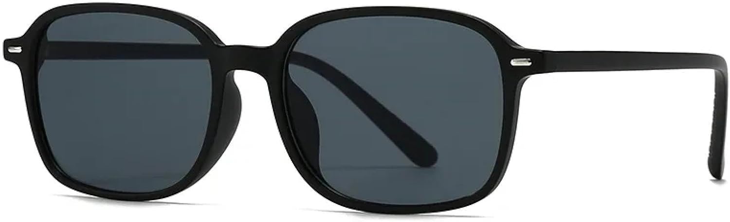 

Винтажные мужские солнцезащитные очки, модные, с леопардовым принтом, цвета шампанского, с защитой от УФ-излучения UV400, женские в стиле панк с заклепками VVTWSSW, C4 Matte Black