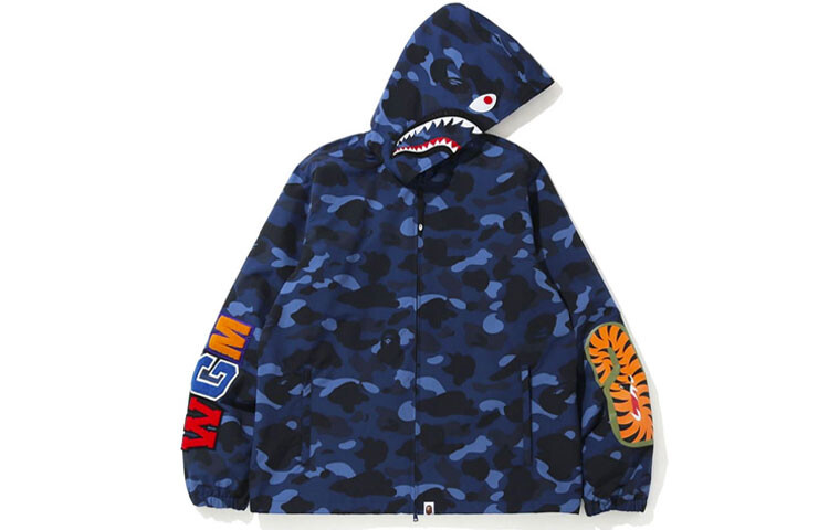 

Куртка Shark Series для мужчин A Bathing Ape, фиолетовый