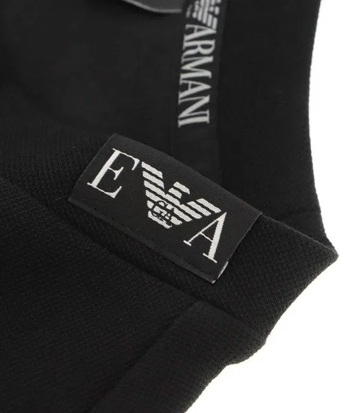 Свитшот EMPORIO ARMANI STRECH PIQUET TERRY CREE NECK SWEATSHIRT, тёмно-синий — фото 3