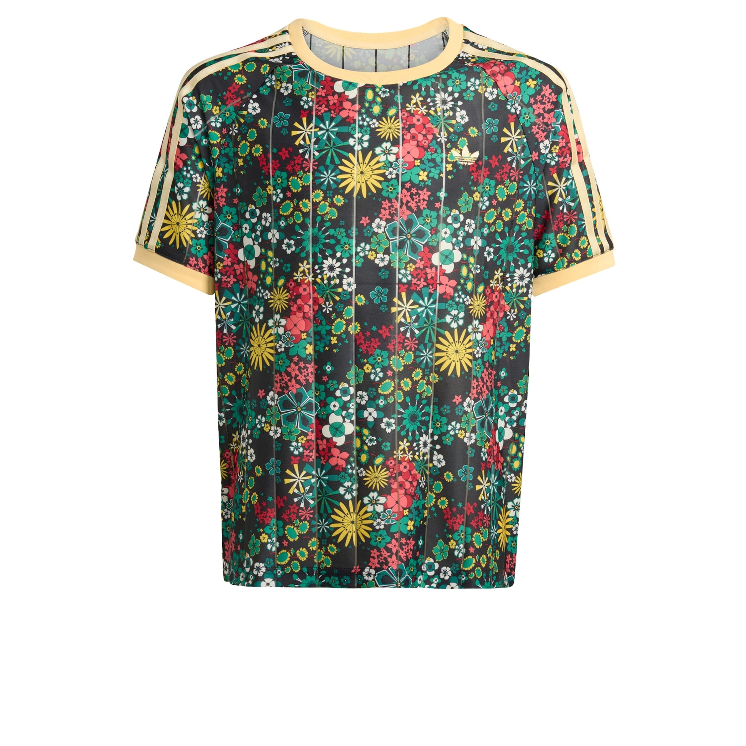 

Adidas Originals Футболка 'Originals x Liberty London' в черном цвете