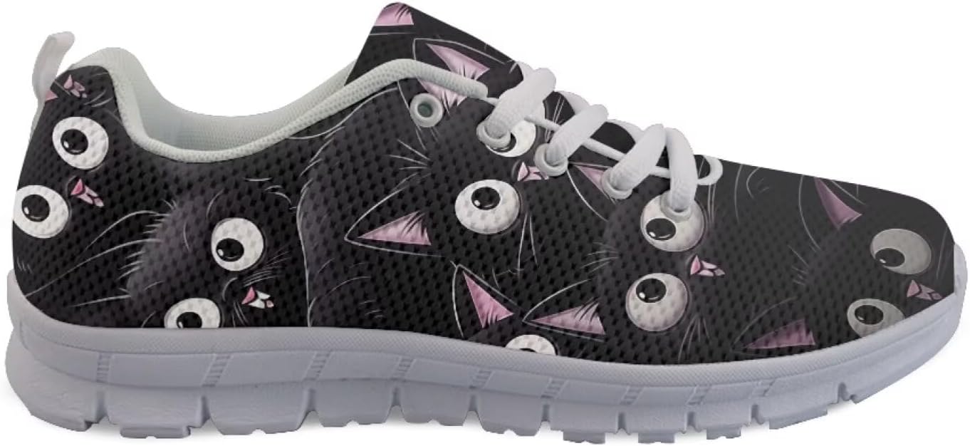 

Мужские спортивные кроссовки на Хэллоуин, противоскользящие, для бега и ходьбы, удобные для женщин, для активного отдыха Getelinseng, черный