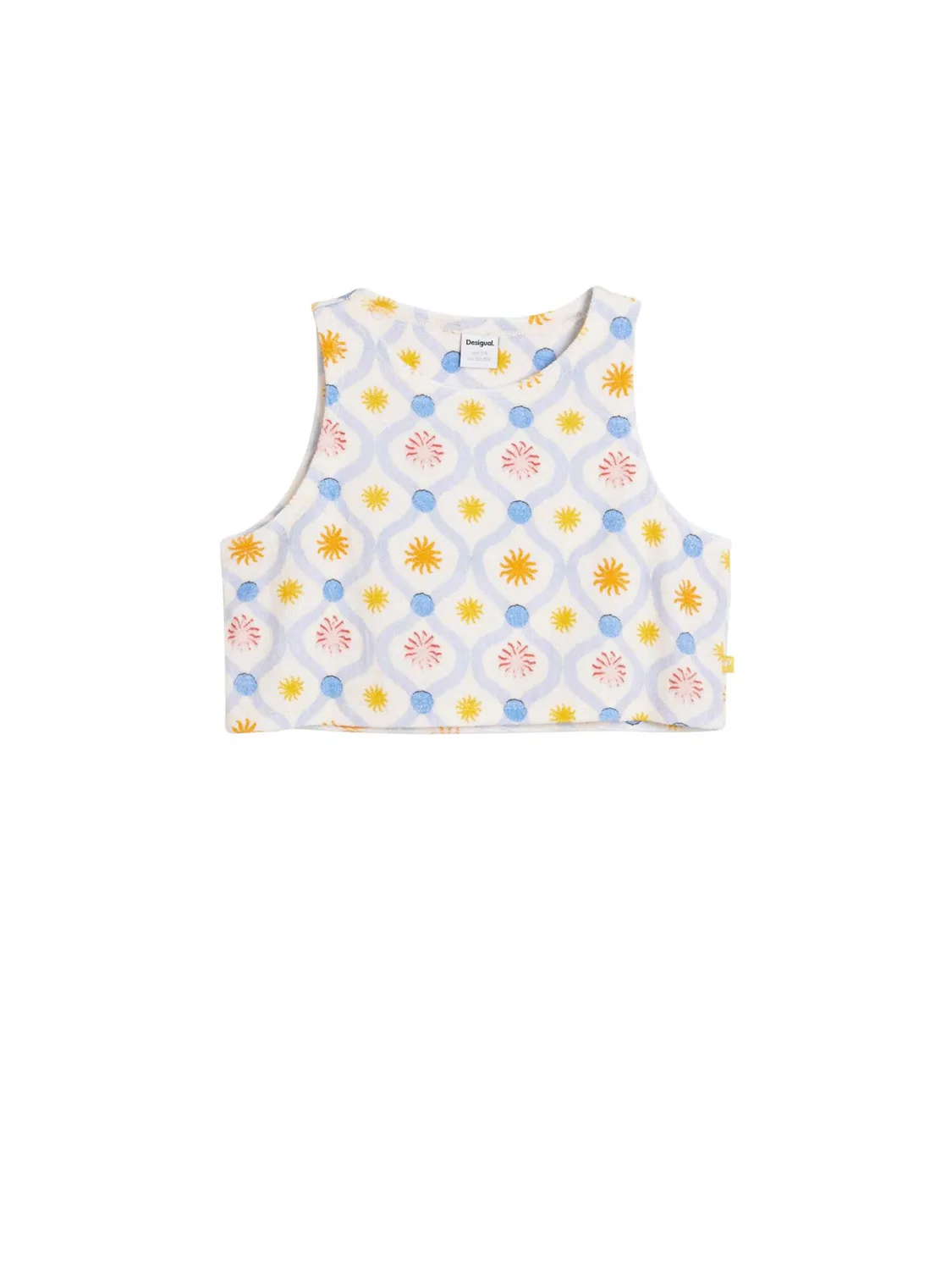 Топ Desigual Top, мультиколор