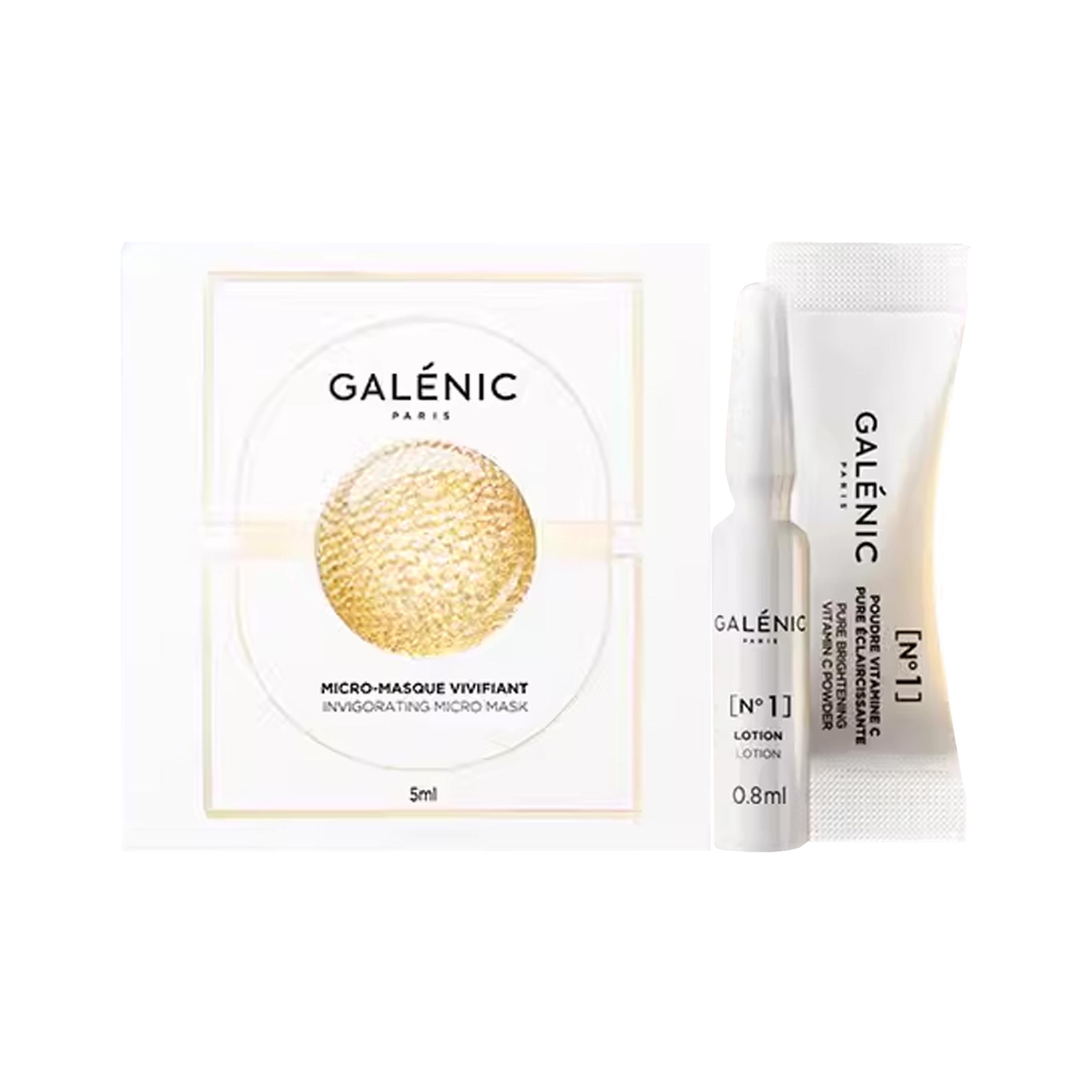 

Набор пробников VC Essence увлажняет и питает комплект из 3 штук 0,8мл+0,2г+5мл GALENIC