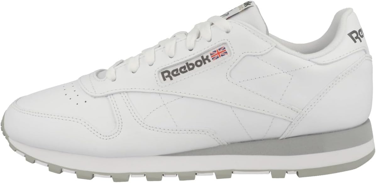 

Мужские винтажные кроссовки Reebok Classic Leather 1983, белый/серый