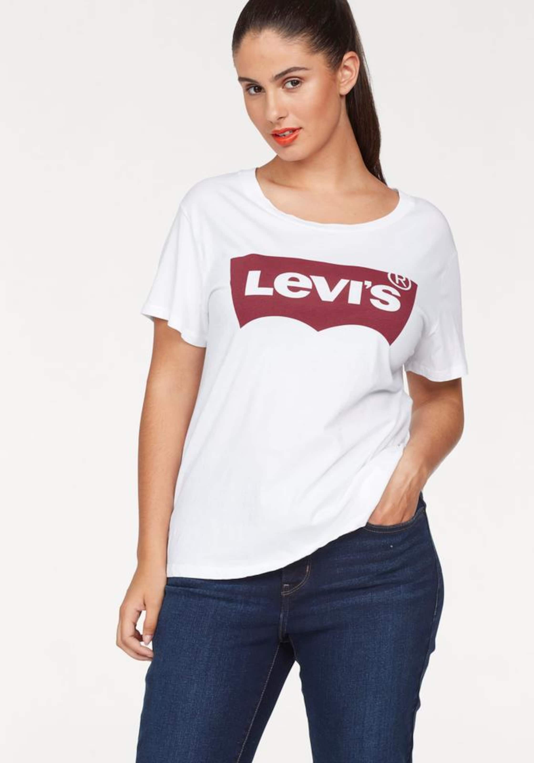 Levi's Plus Футболка 'PL PERFECT TEE NEUTRALS' в цвете White — фото 2