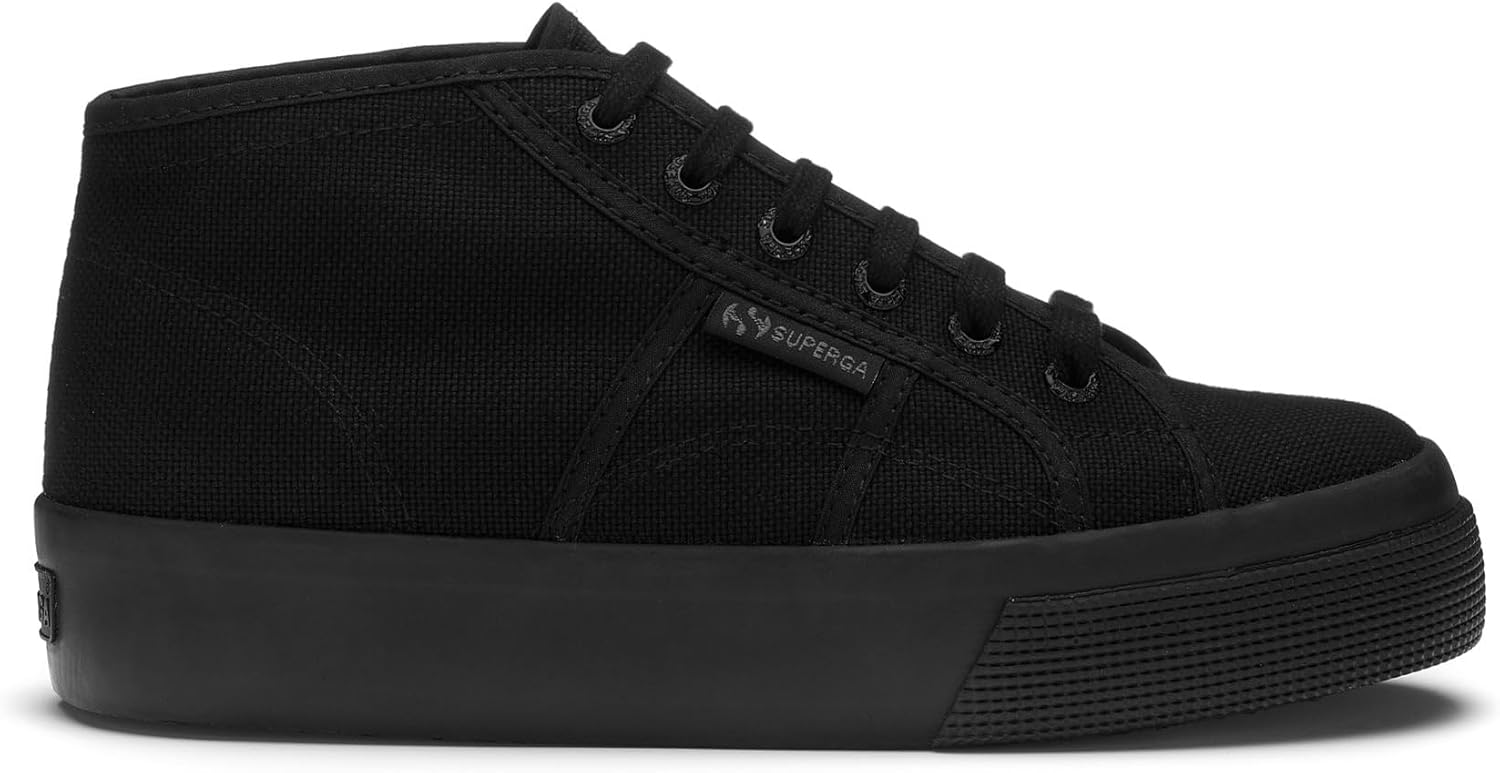 Мужские низкие кроссовки для гимнастики Superga, черный/черный — фото 2