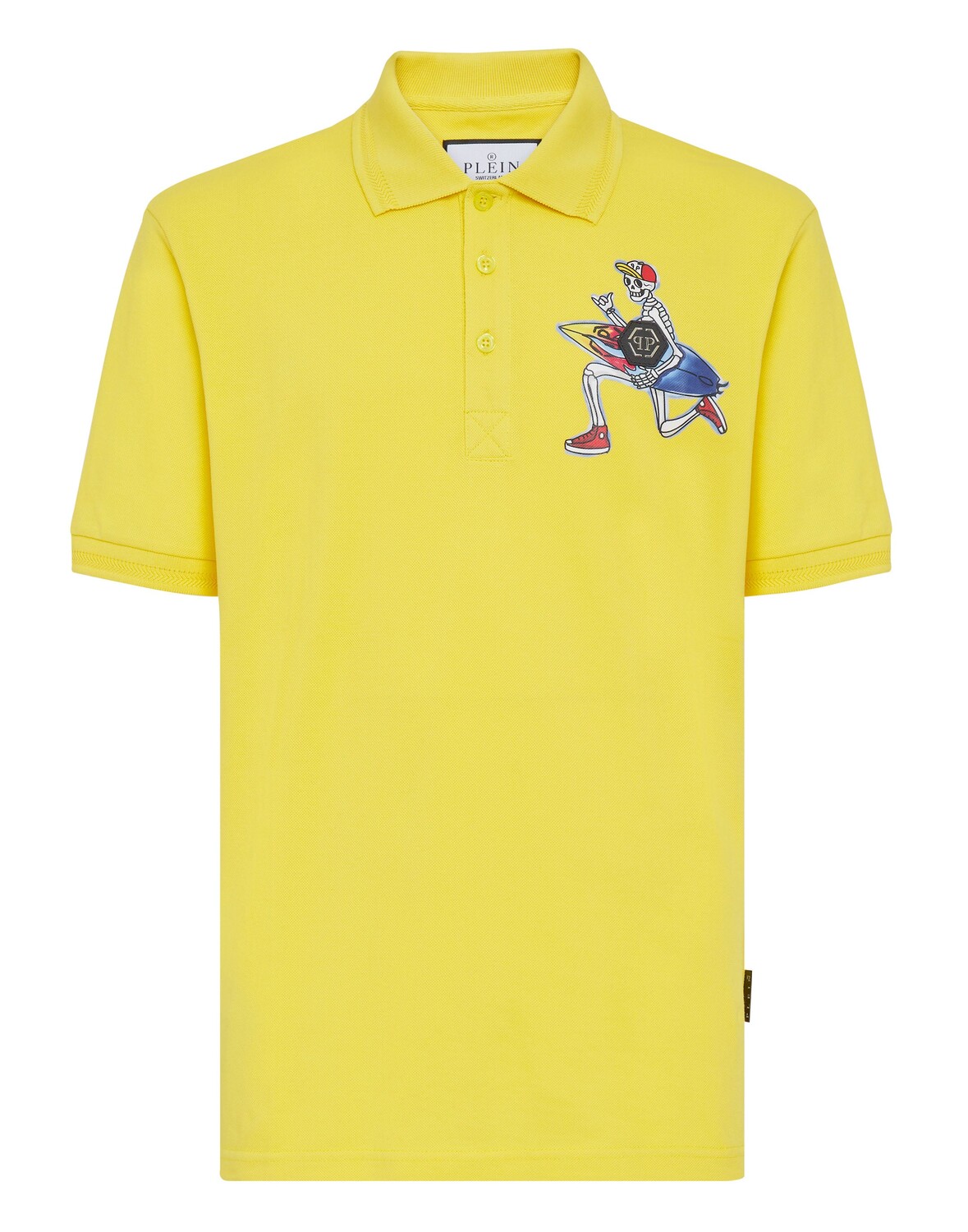 

Рубашка-поло Slim Fit SS Hawaii Philipp Plein, желтый