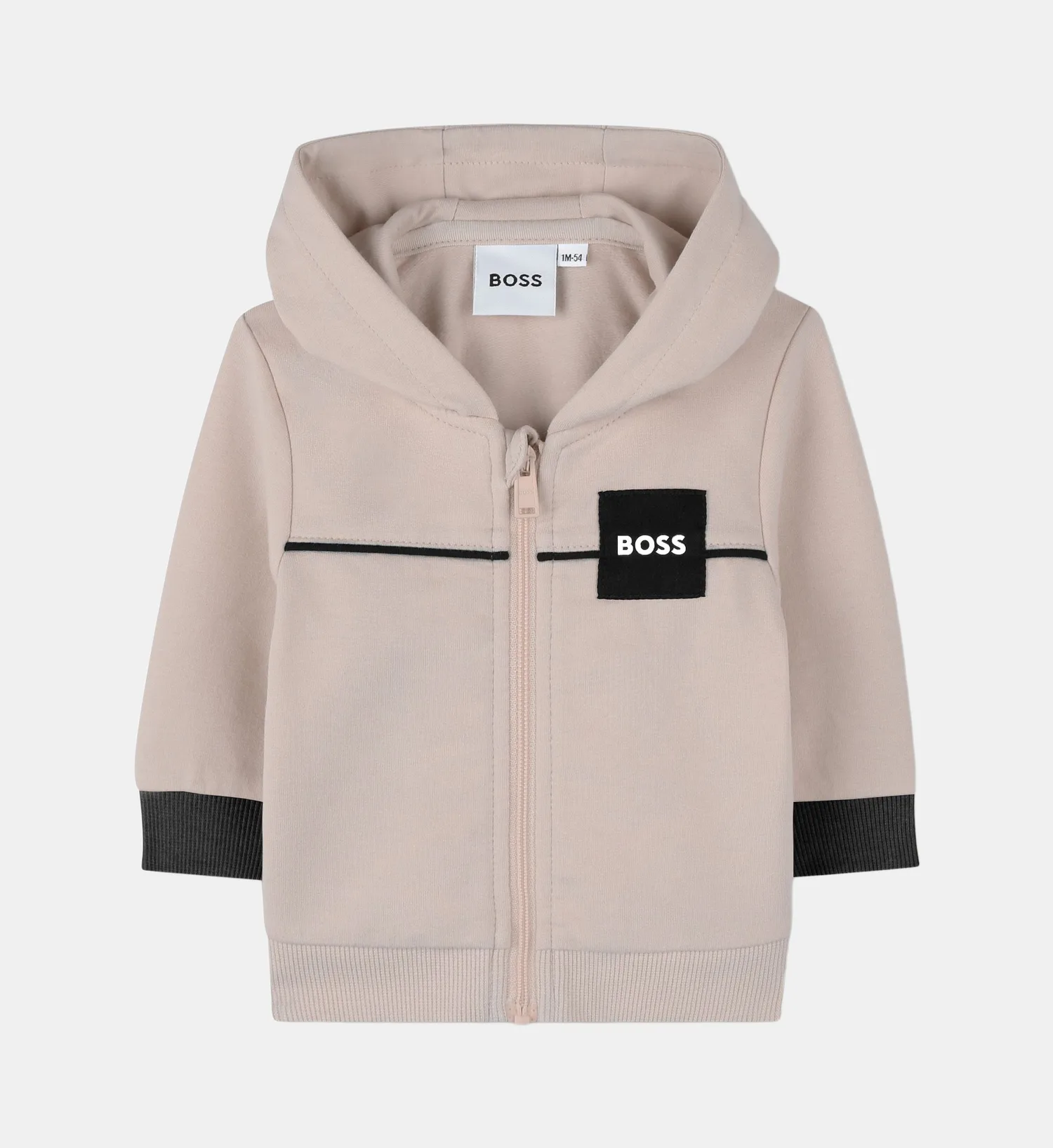 Комплект из 3 предметов BOSS Kidswear, бежевый — фото 2