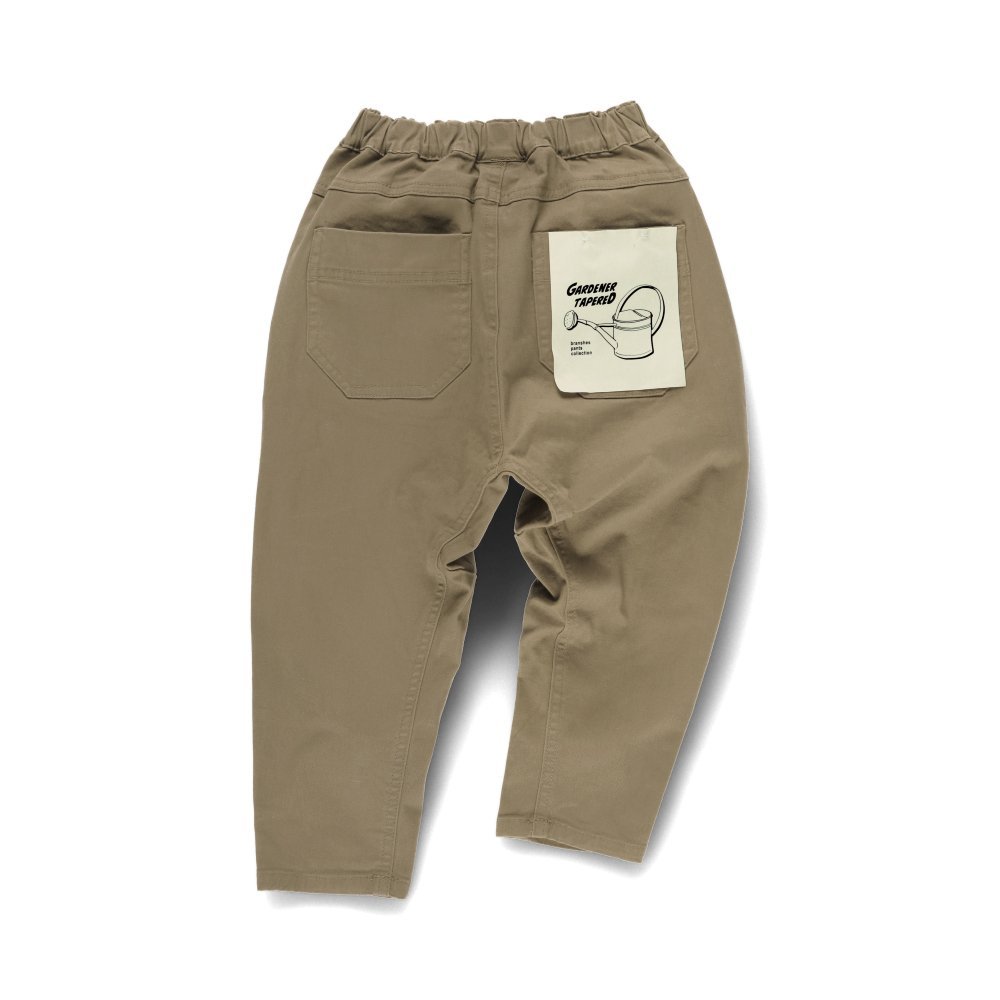 Зауженные брюки из саржи для садовника Branshes, Walnut (beige) — фото 2