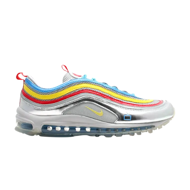 

Кроссовки Nike Air Max 97 Premium 'Finish Line 25th Anniversary', серебряный, Серый, Кроссовки Nike Air Max 97 Premium 'Finish Line 25th Anniversary', серебряный