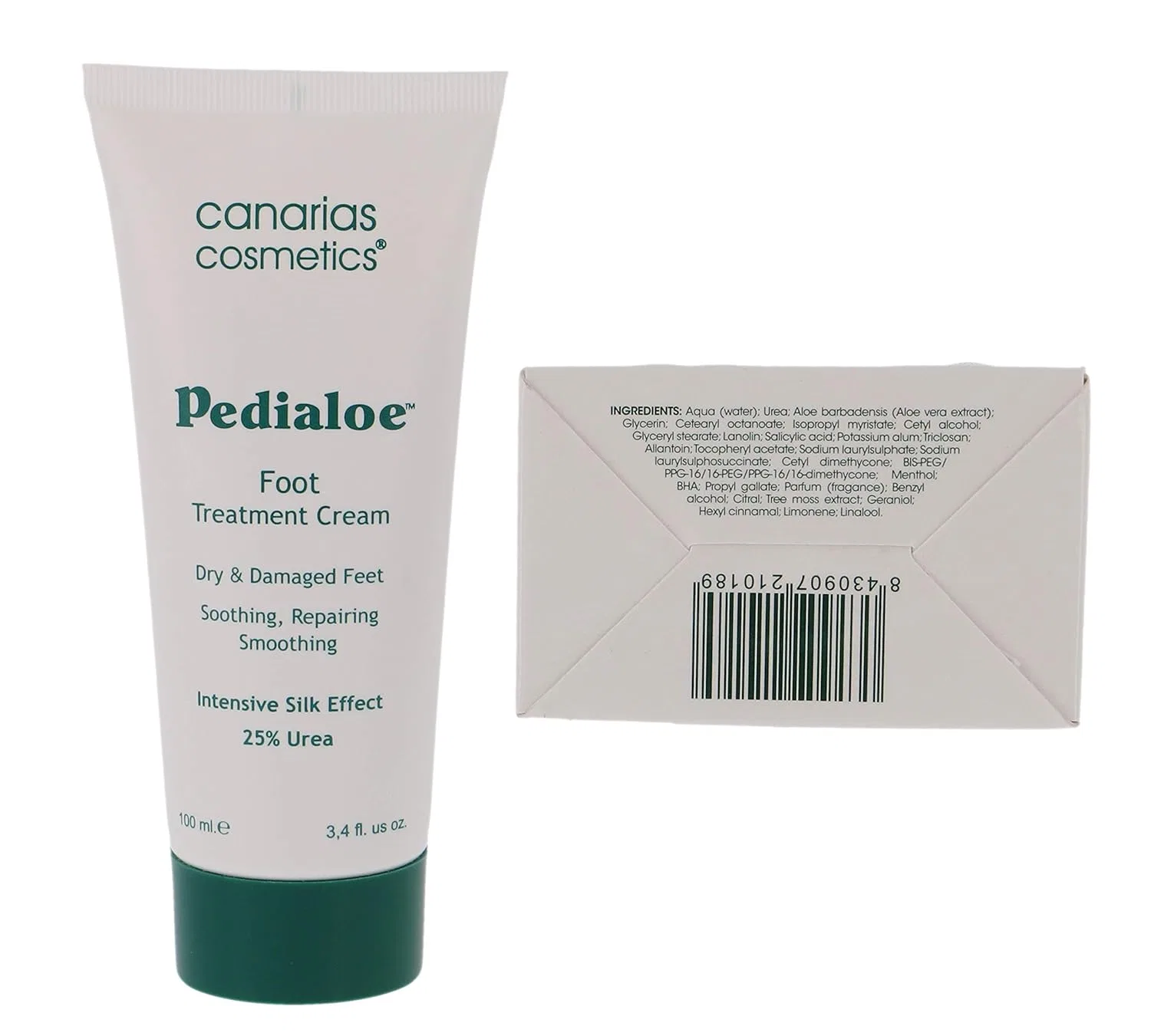 Крем для ног «Pedialoe» от Canarias Cosmetics 100 г Canarias Cosmetics — фото 3