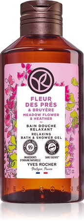 

Расслабляющий гель для душа Yves Rocher Bain de Nature, Meadow Flower & Heather 200 ml