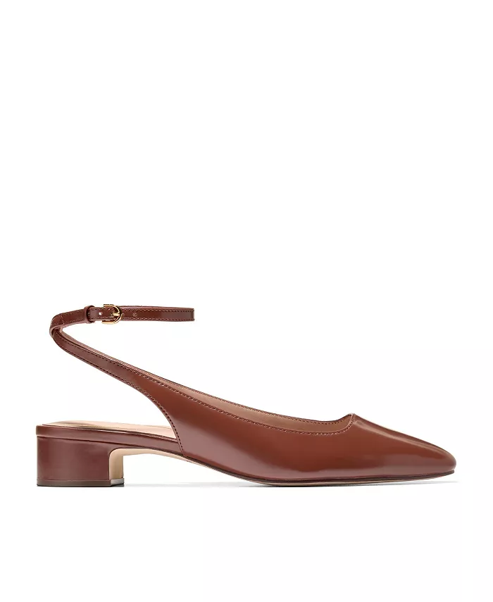 Женские туфли-лодочки Paden с ремешком на щиколотке Cole Haan, коричневый — фото 2