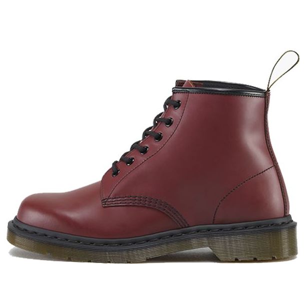 

Ботинки Dr. Martens Classic 101 6 Martin boots Couple Style Red 10064600, красный