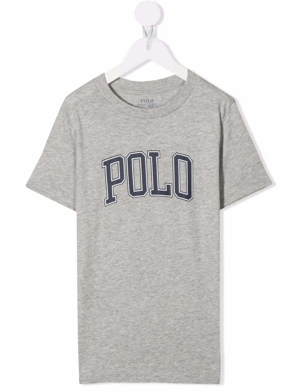 

Футболка с логотипом POLO RALPH LAUREN KIDS, серый