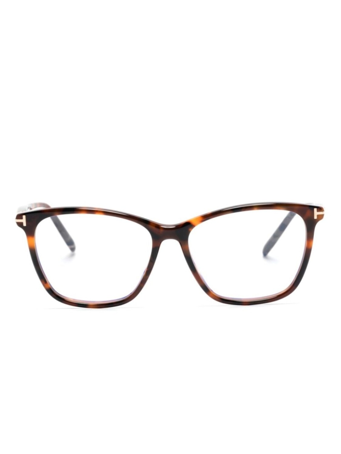 

TOM FORD Eyewear очки FT5989B в прямоугольной оправе, коричневый