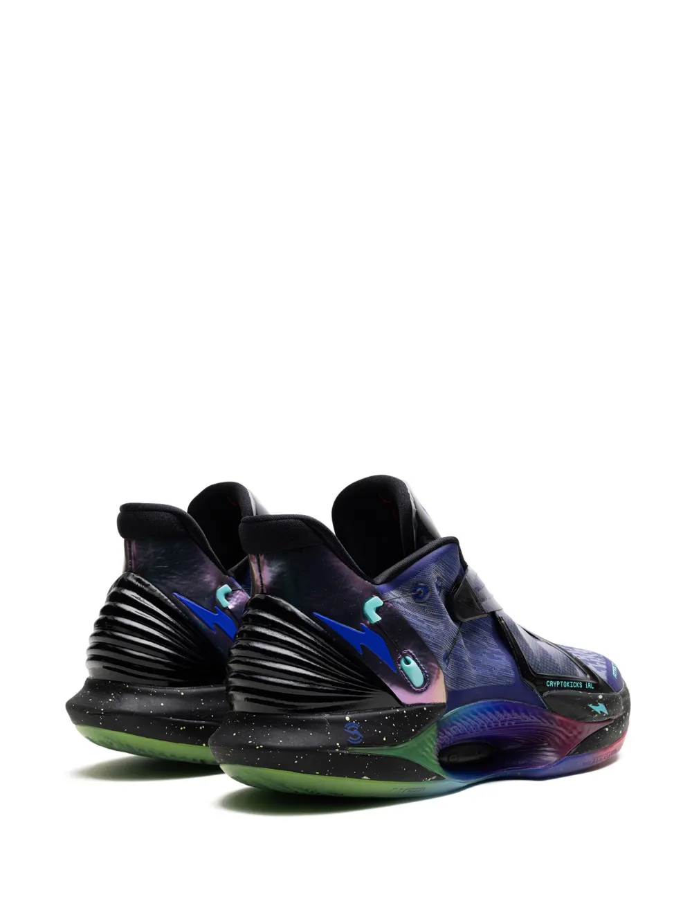 Кроссовки Cryptokicks iRL 'Space Matter' из коллаборации с RTFKT Nike, фиолетовый — фото 3