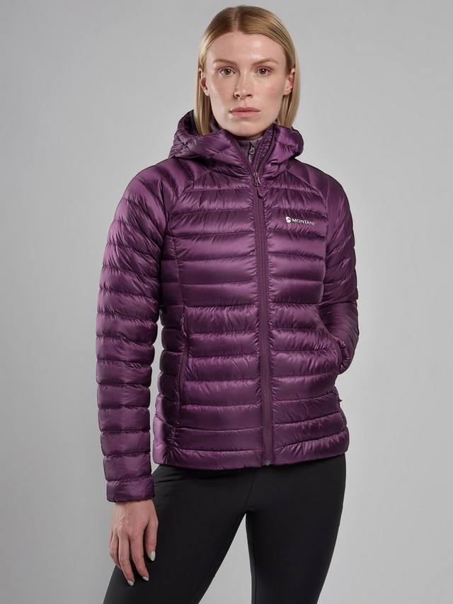 

Женский пуховик с защитой от замерзания Montane, цвет Saskatoon Berry