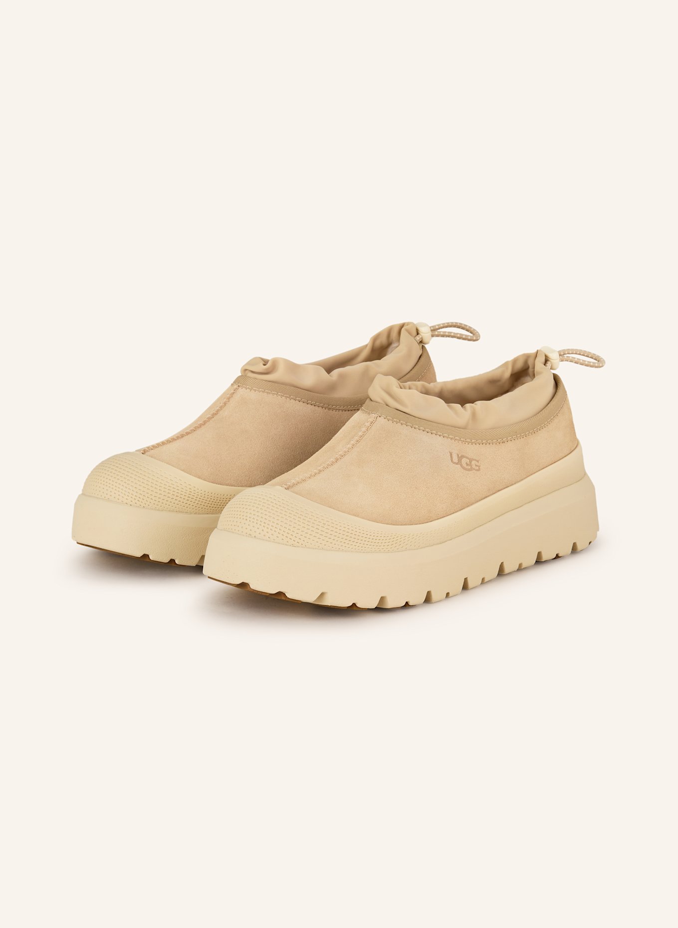 

Тапочки на платформе tasman weather hybrid Ugg, коричневый